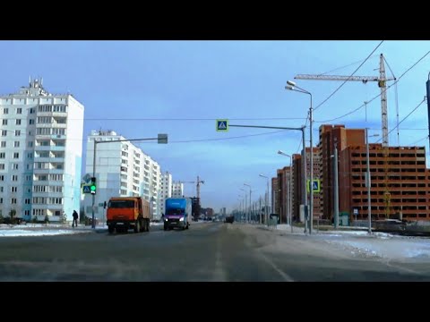 Видео: Площадь Калинина Кирова Восход Октябрьский мост Титова Чистая Слобода Димитровский мост Новосибирск