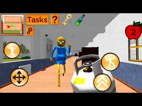 Видео: НОВЫЙ УЧИТЕЛЬ БАЛДИ сосед - Hello Baldy Teacher. School Education 