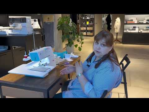 Видео: Проверяем коверлок Bernette b68 maker в работе! Тестируем строчки, обзор, часть 2.