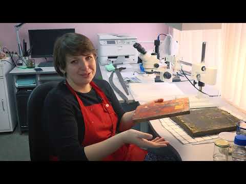 Видео: Будни реставраторов. Иконы