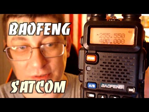 Видео: Baofeng UV-5R и Satcom / Расширение диапазона для прослушки спутников SATCOM с помощью CHIRP.