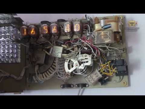 Видео: Часы на шаговых искателях