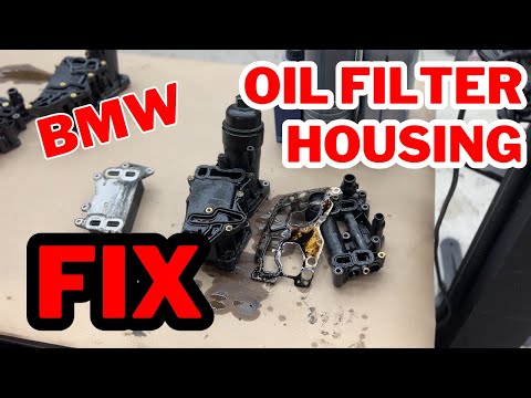 Видео: Ремонт корпуса масляного фильтра N57/N47