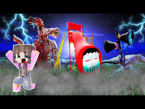 Видео: ТРУБОГОЛОВЫЙ и ДЕТСКАЯ ГОРКА ПОЖИРАТЕЛЬ и СИРЕНОГОЛОВЫЙ - Майнкрафт фильм SCP SIREN HEAD и PIPE HEAD