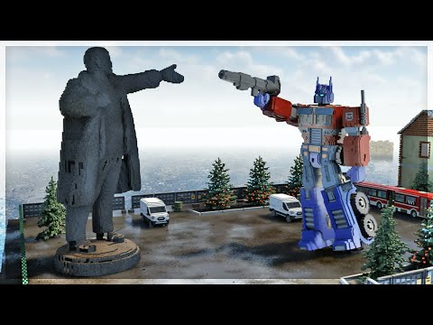 Видео: ТРАНСФОРМЕРЫ НАПАЛИ НА РУССКИЙ ГОРОД В TEARDOWN