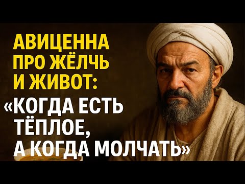 Видео: АВИЦЕННА ПРО ЖЁЛЧЬ И ЖИВОТ: «КОГДА ЕСТЬ ТЁПЛОЕ, А КОГДА МОЛЧАТЬ»