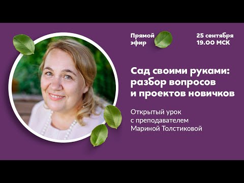 Видео: Консультация по ландшафтному дизайну: разбор проектов и вопросов начинающих