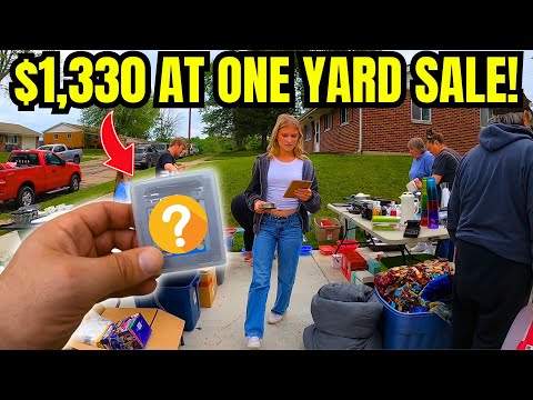 Видео: МЫ НАШЛИ УЛЬТРА РЕДКУЮ ИГРУ NINTENDO НА ЭТОЙ ДВОРОВОЙ РАСПРОДАЖЕ