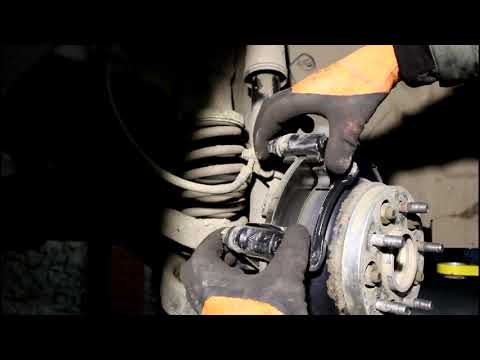 Видео: Hyundai ix35 Хендай Ай Икс 35 2011 года Замена задних тормозных колодок