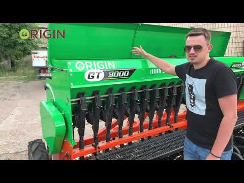 Видео: Навісна Зернова Сівалка 3 метри захват SEED-3.0 під МТЗ-80