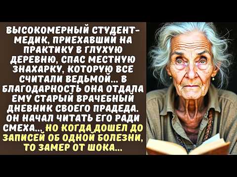 Видео: СТУДЕНТ-МЕДИК спас ЗНАХАРКУ в деревне, а она дала ему ДНЕВНИК, который...