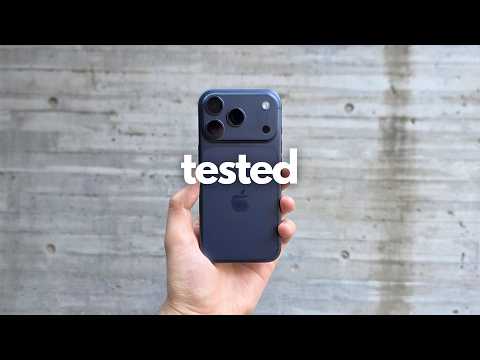 Видео: Тестирование аккумулятора и камеры iPhone 17 Pro в реальных условиях: просто супер!