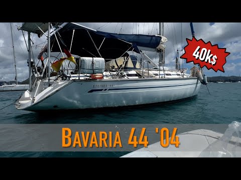 Видео: Легендарная Bavaria 44 '04 всего за 40 тысяч. Где лучше ремонтироваться на карибах!