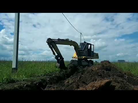 Видео: ЭО 3323 , не весёлое рытьё газапровода