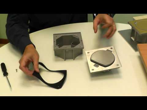 Видео: Монтаж люка в пол IP66