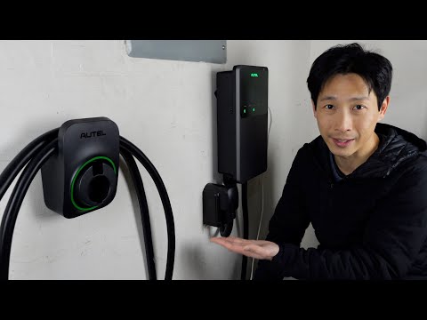 Видео: Зарядка электромобиля уровня 2 без дорогостоящих электромонтажных работ [Autel]