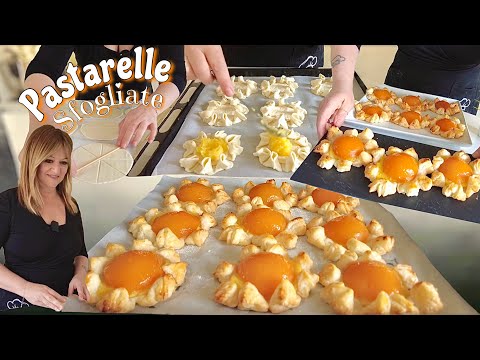 Видео: ВОСКРЕСНАЯ ПАСТАРЕЛЬ с кремом из слоёного теста и ПЕРСИКАМИ В СИРОПЕ легко и быстро