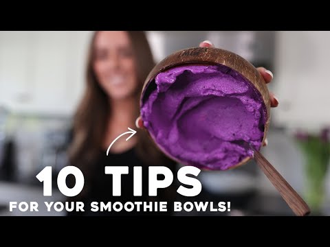 Видео: 10 СОВЕТОВ ДЛЯ ПРИГОТОВЛЕНИЯ ГУСТЫХ И КРЕМОВЫХ СМУЗИ-БОУЛОВ