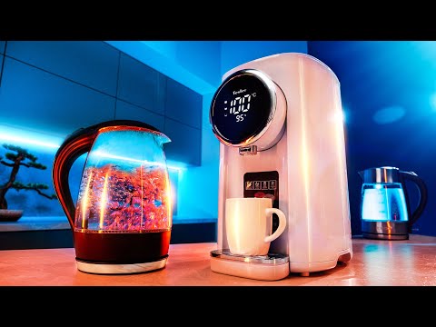 Видео: Электрический чайник или термопот? А может вообще проточный термопот?! Выясним, что лучше