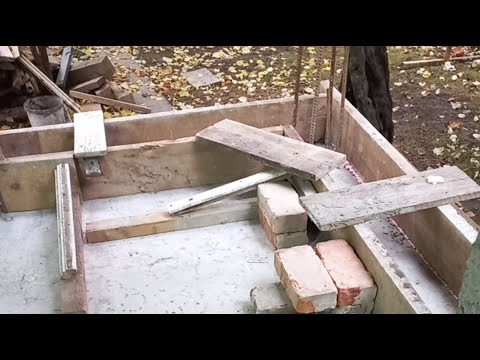 Видео: Приготовление раствора | заливка опалубки