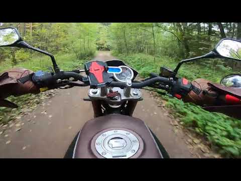Видео: Mотоцикл M1nsk C4 300 спустя три года. Катаемся в октябре по Беларуси: Ратомка-Заславль-Молодечно