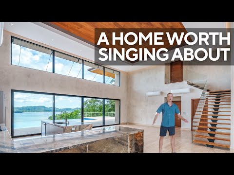 Видео: Роскошный дом, настолько грандиозный, что о нём хочется петь | Casa Vision, Плайя-Фламинго