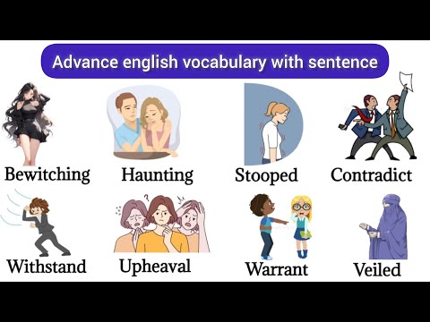 Видео: Словарный запас английского языка | Ежедневное использование английских слов | Расширяйте словарн...