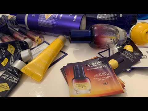 Видео: L'occitane / Обзор линейки иммортель (Immortele)