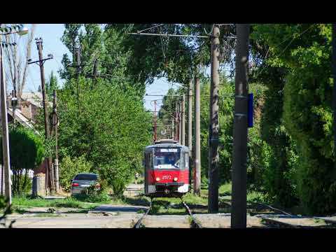 Видео: информатор трамвая №1 (укороченный маршрут) Волгоград. ул. Мончегорская - ул. Радомская