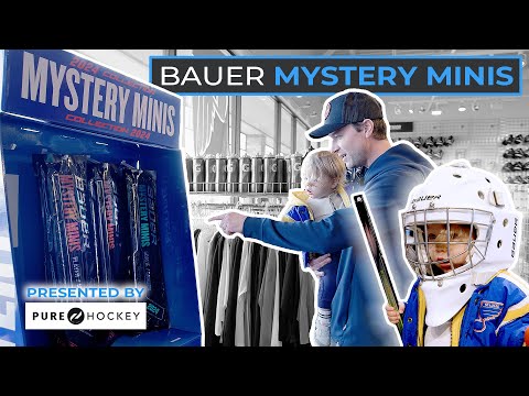 Видео: Отправляем Джуниора в Pure Hockey, чтобы открыть несколько Bauer Mystery Mini! 🏒