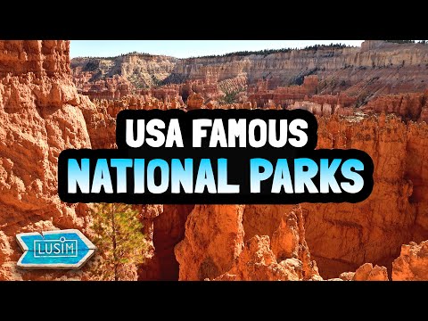 Видео: Grand Canyon, Monument Valley, Аrches park, Canyonlands, Bryce,  Valley of Fire