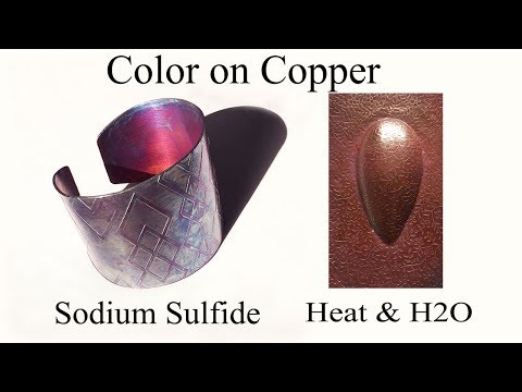 Видео: Красная патина для меди