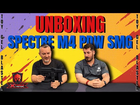 Видео: Распаковка стильного гелевого бластера SPECTRE в стиле M4