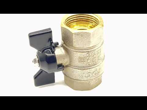 Видео: Обзор латунных шаровых кранов LD Pride