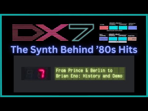 Видео: Как Yamaha DX7 изменила поп-музыку 1980-х