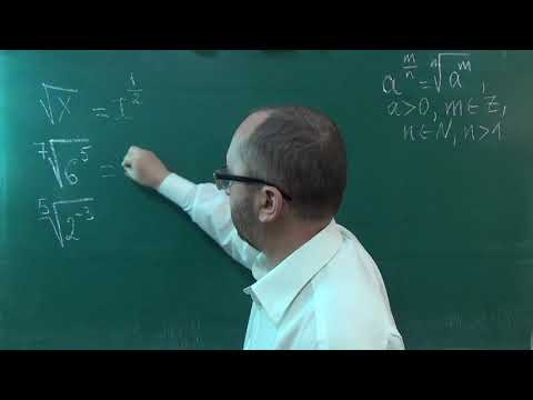 Видео: 100602 Номер 6-3 Степінь з раціональним показником   10 клас Стандарт