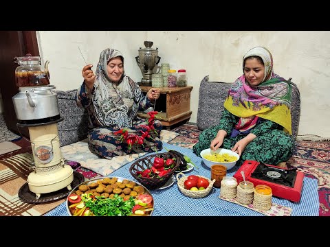 Видео: Изучаем деревенский образ жизни в Иране: домашняя еда, приготовленная в горной деревне!