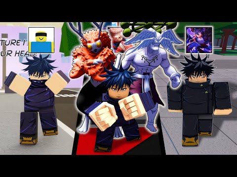 Видео: GOJO Рейтинг MEGUMI в разных аниме-играх ROBLOX