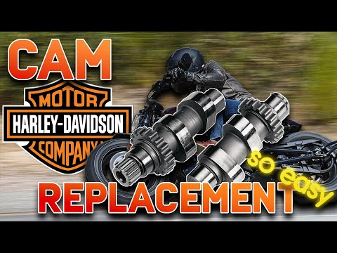 Видео: Как заменить кулачки Harley Davidson без специальных инструментов (1999-2006)