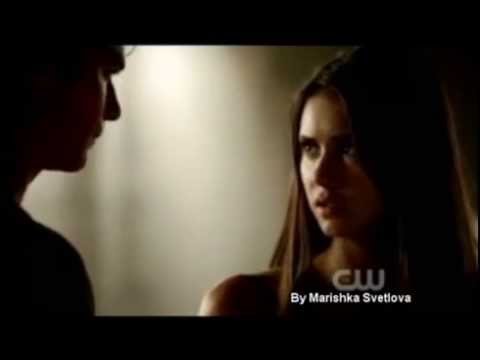 Видео: Деймон и Елена - Снег в мае ( Ангел-хранитель)