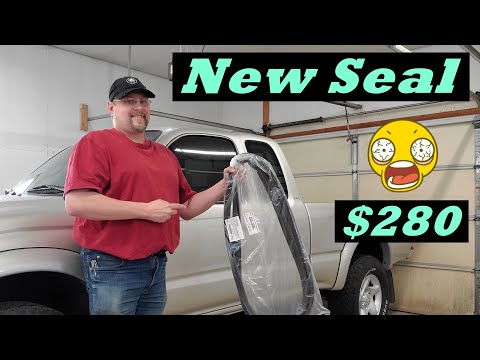 Видео: Замена уплотнителя на Toyota Tacoma SR5 — плохой ключ
