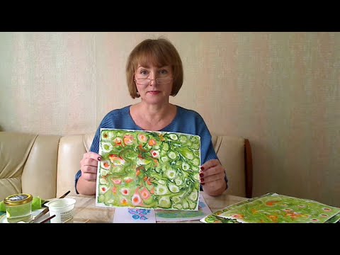 Видео: Поделка «Рисование на сахарном сиропе» . Часть 2. Урок для 2 класса.