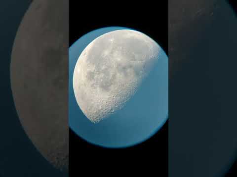 Видео: Утренняя Луна в прямом эфире!