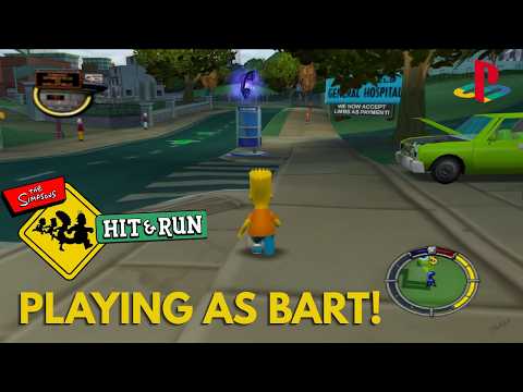 Видео: Граючи за Барта у "Сімпсонах: Втеча з місця події"