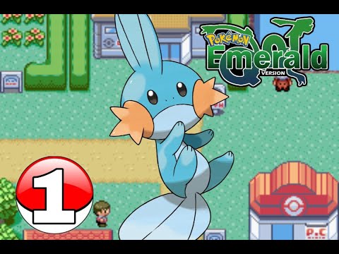 Видео: Прохождение Pokemon Emerald №1.  Новый дом, новые соперники!