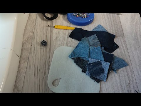 Видео: ПЕЧВОРК из СТАРЫХ ДЖИНСОВ. АПСАЙКЛИНГ. УТИЛИЗАЦИЯ лоскутов. DIY.