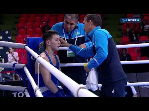 Видео: Бокс |Мұхамедсабыр Базарбайұлы – Эрисланди Альварес | Ерлер | 63.5келі | Әлемддік лицензиялық турнир