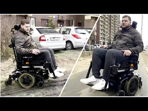 Видео: ЭКСТРЕМАЛЬНЫЙ‼🛑 ТЕСТ-ДРАЙВ КОЛЯСКИ INVACARE TDX SP2💫