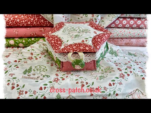 Видео: Изготовление коробок из ткани Hexie