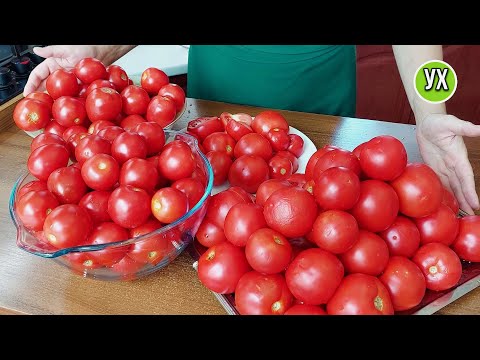 Видео: Помидоры на зиму так БЫСТРО, я ещё не закрывала! БЕЗ УКСУСА и зелени! Сразу 2 рецепта.